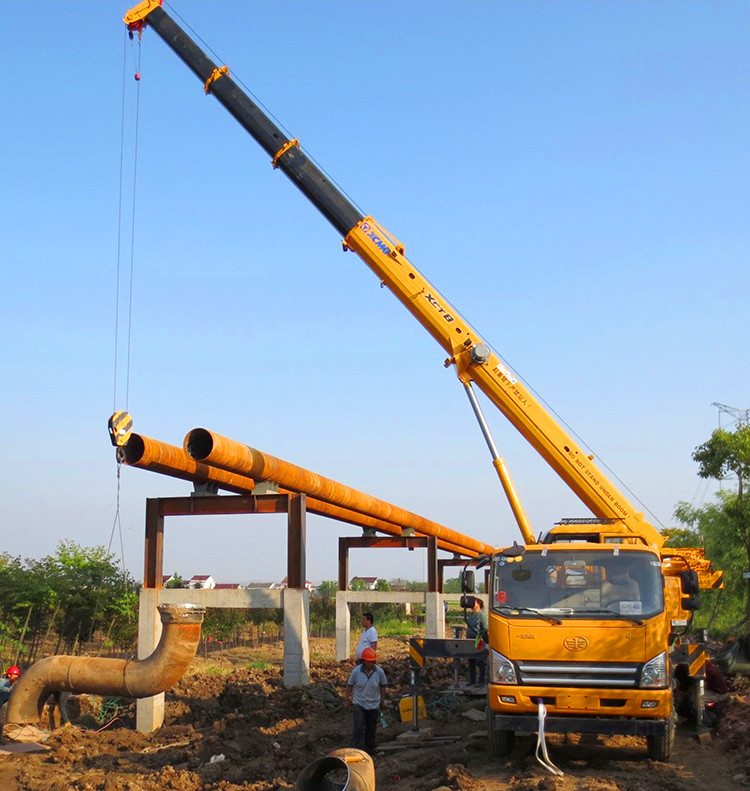 XCMG Manufacturer XCT8L4 Mini Lifting 8 Ton Hydraulic Truck Crane for Sale